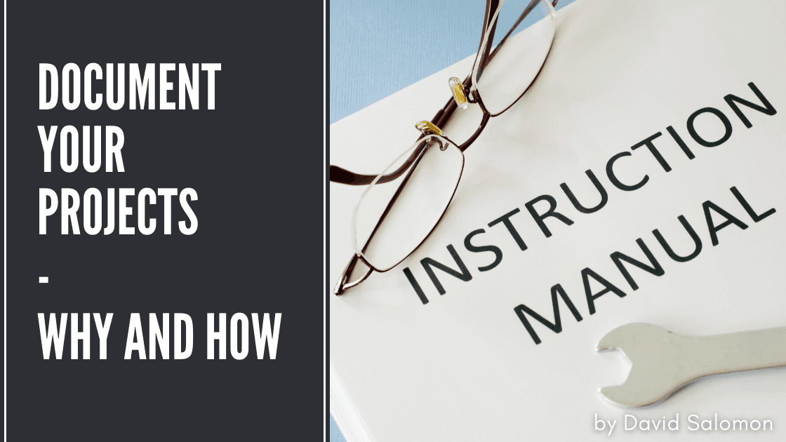 How to document your projects and don't die trying